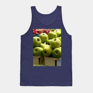 Apples and Strawberries at Farmer's Market Tank Top